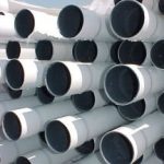 04.05 PVC irrigation pipes white/black